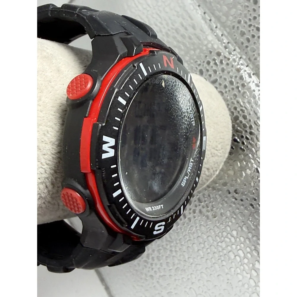 Armitron Pro-Sport 40/8391 New Battery Mens Digital‎ Watch 50MM 8.5